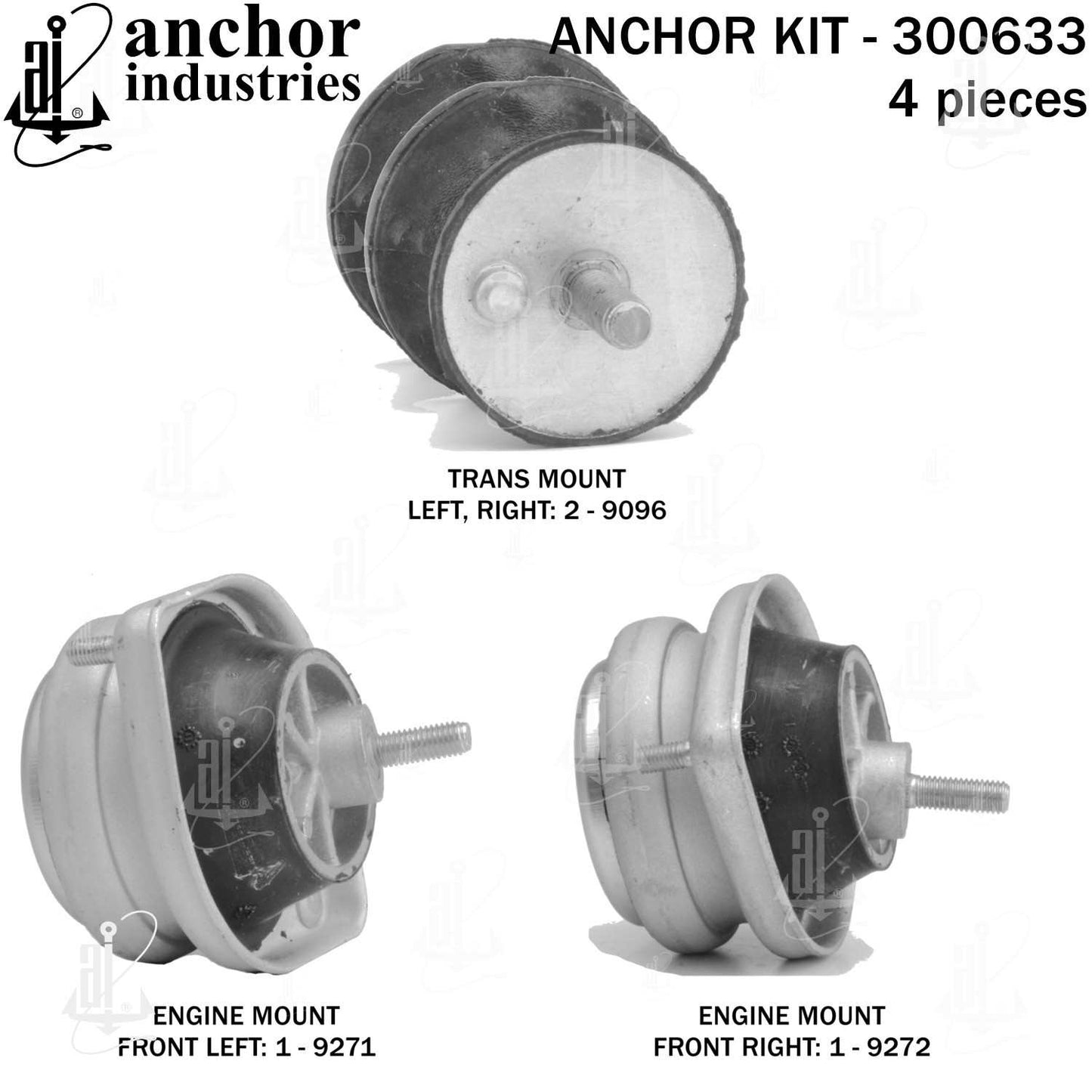Anchor Engine Mount Kit 300633