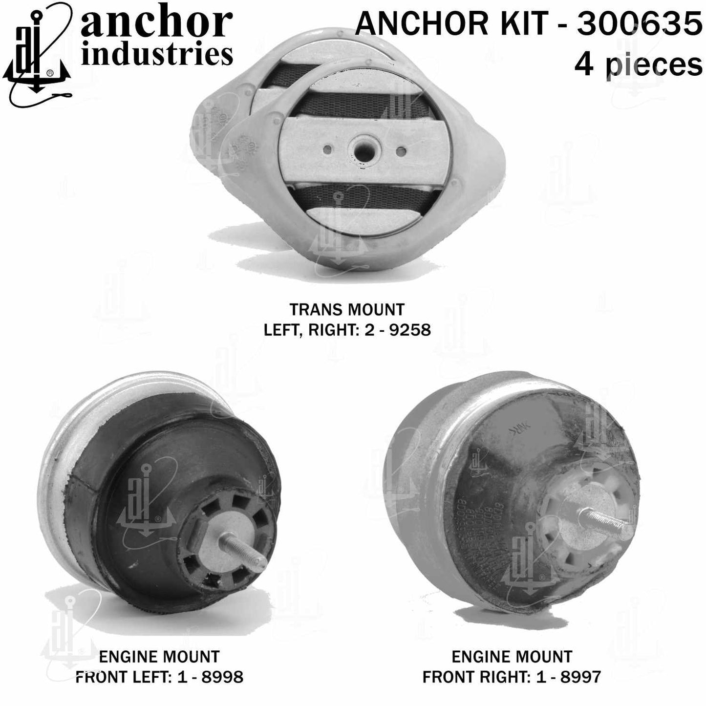 Anchor Engine Mount Kit 300635