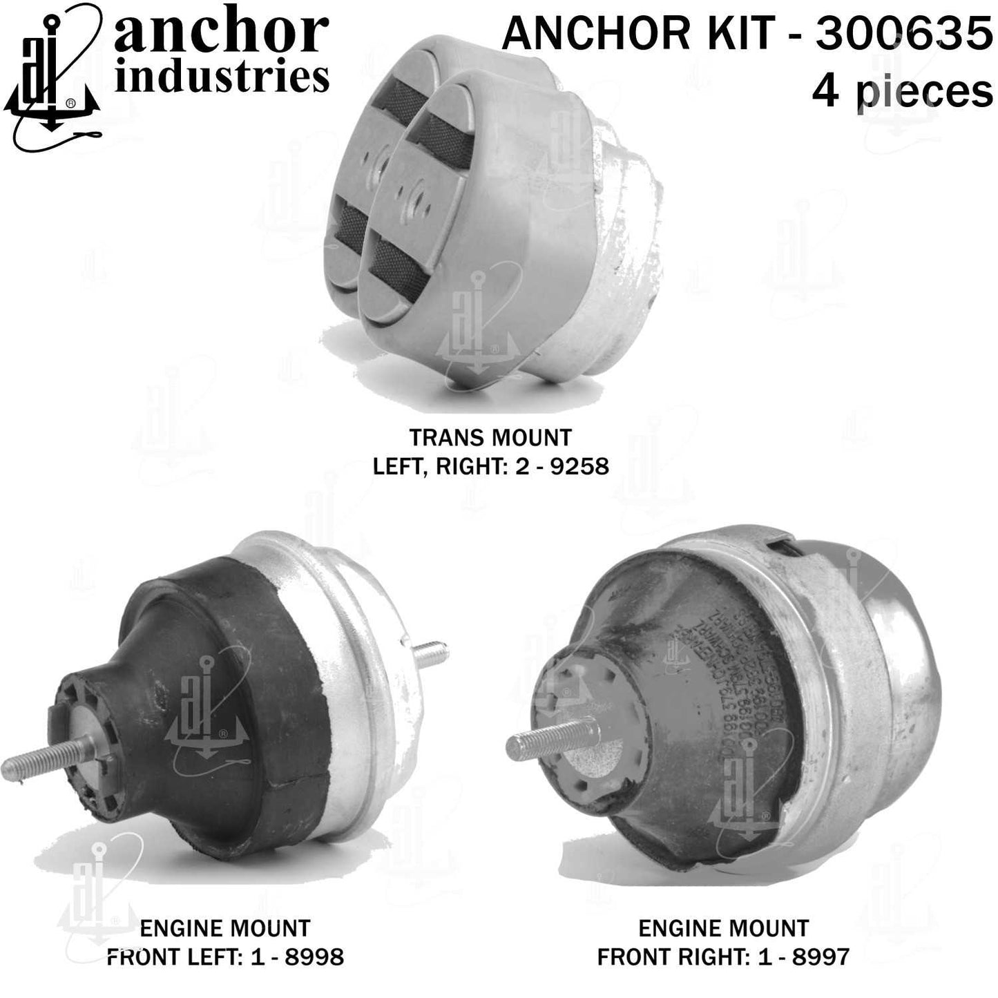 Anchor Engine Mount Kit 300635