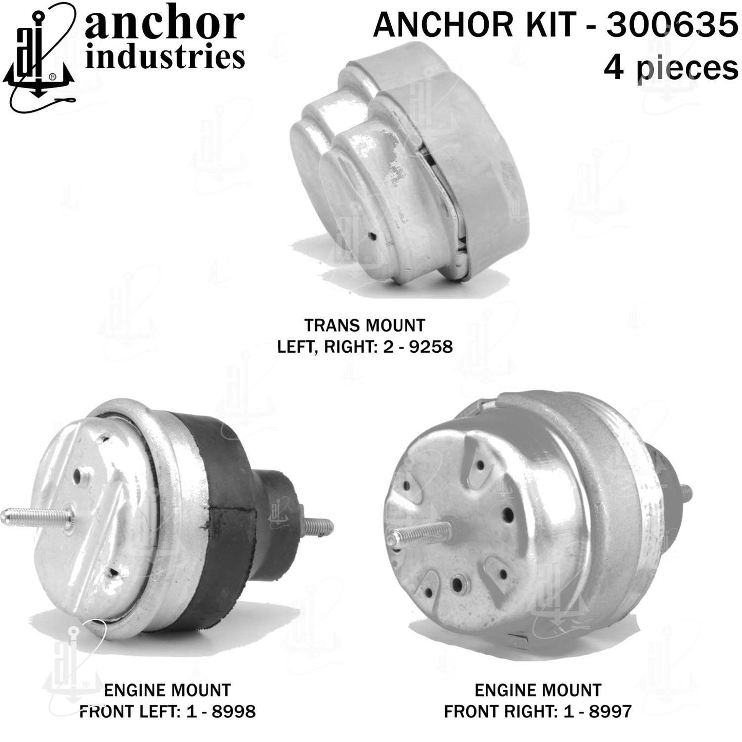 Anchor Engine Mount Kit 300635