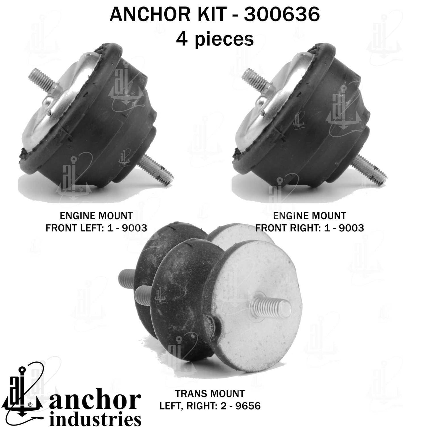 Anchor Engine Mount Kit 300636