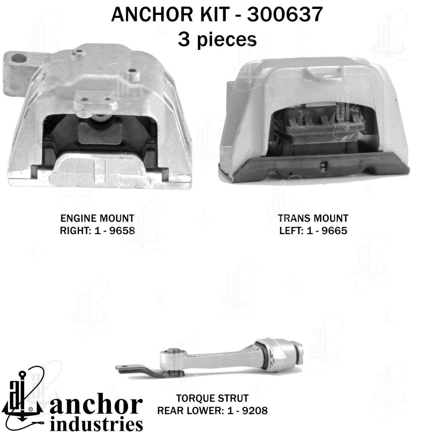 Anchor Engine Mount Kit 300637