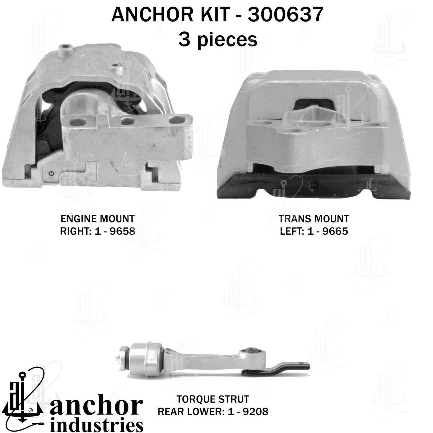 Anchor Engine Mount Kit 300637