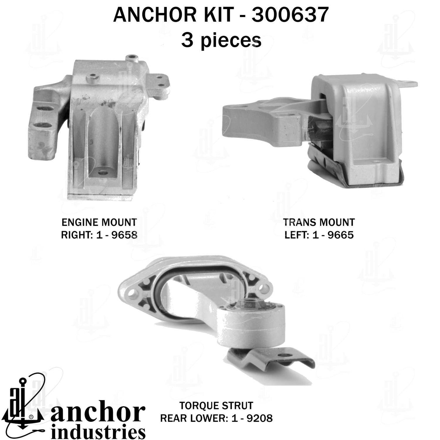 Anchor Engine Mount Kit 300637