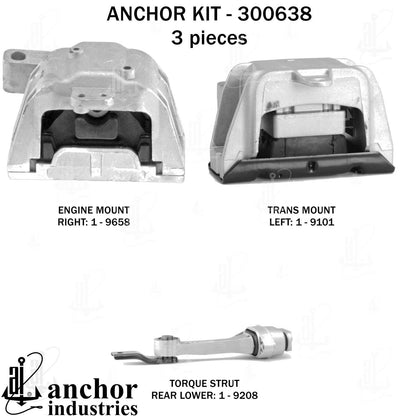 Anchor Engine Mount Kit 300638