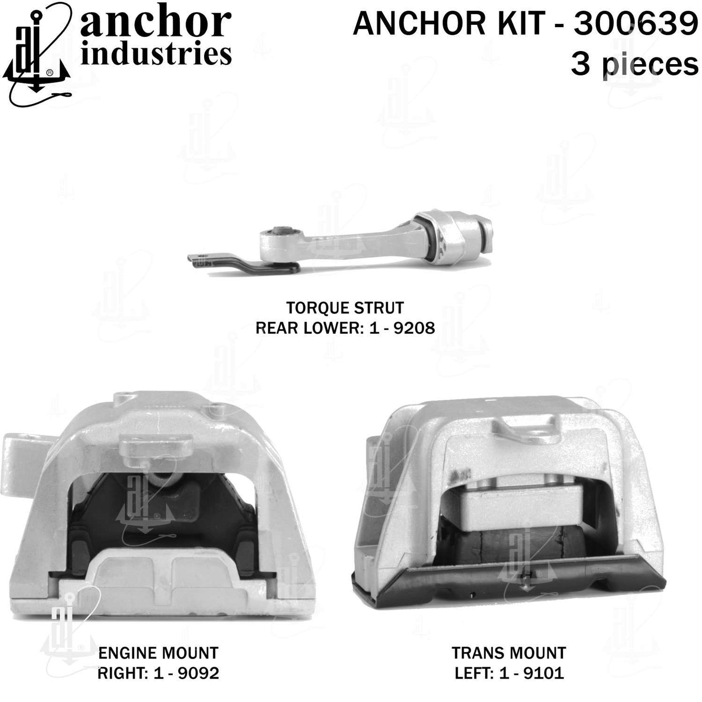 Anchor Engine Mount Kit 300639