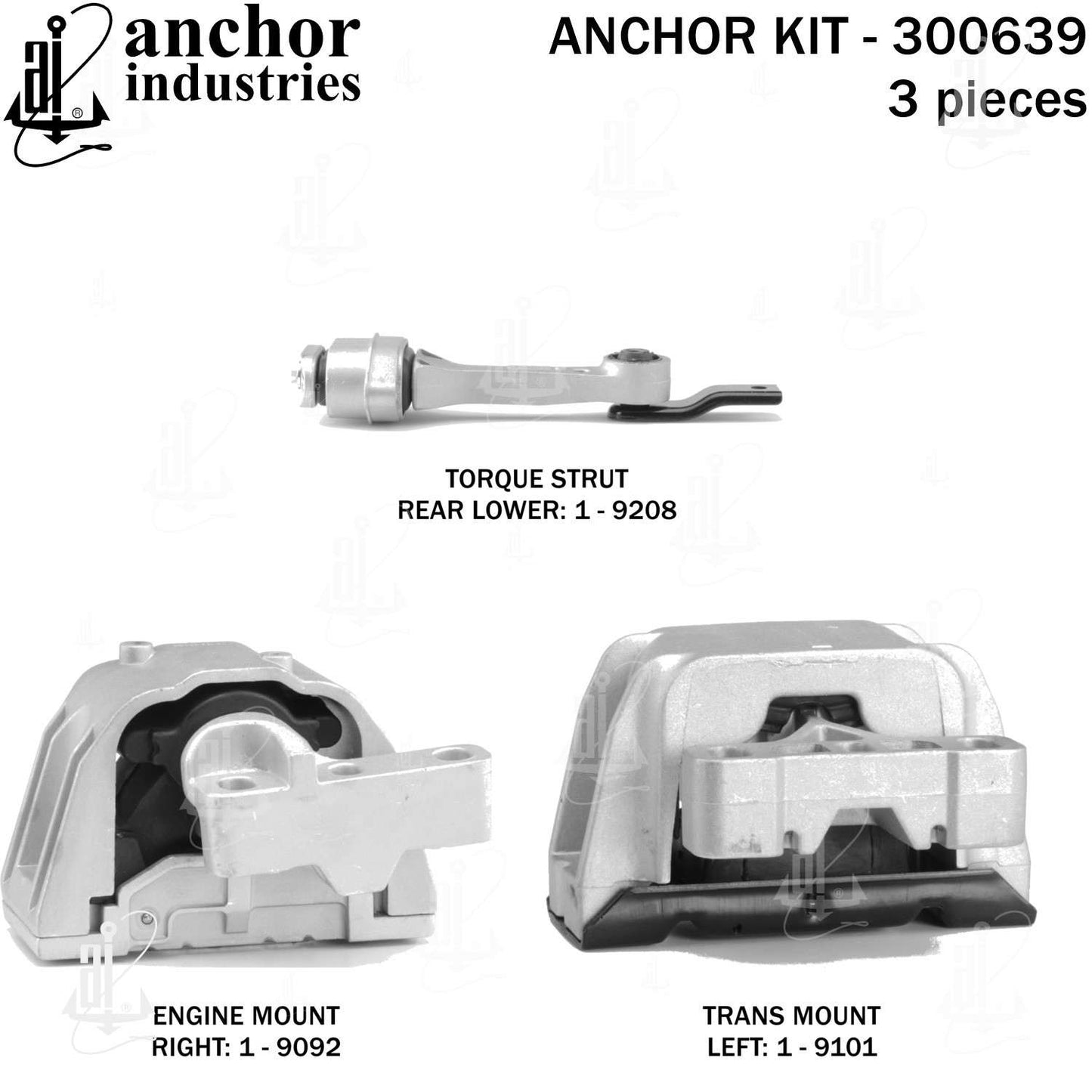 Anchor Engine Mount Kit 300639