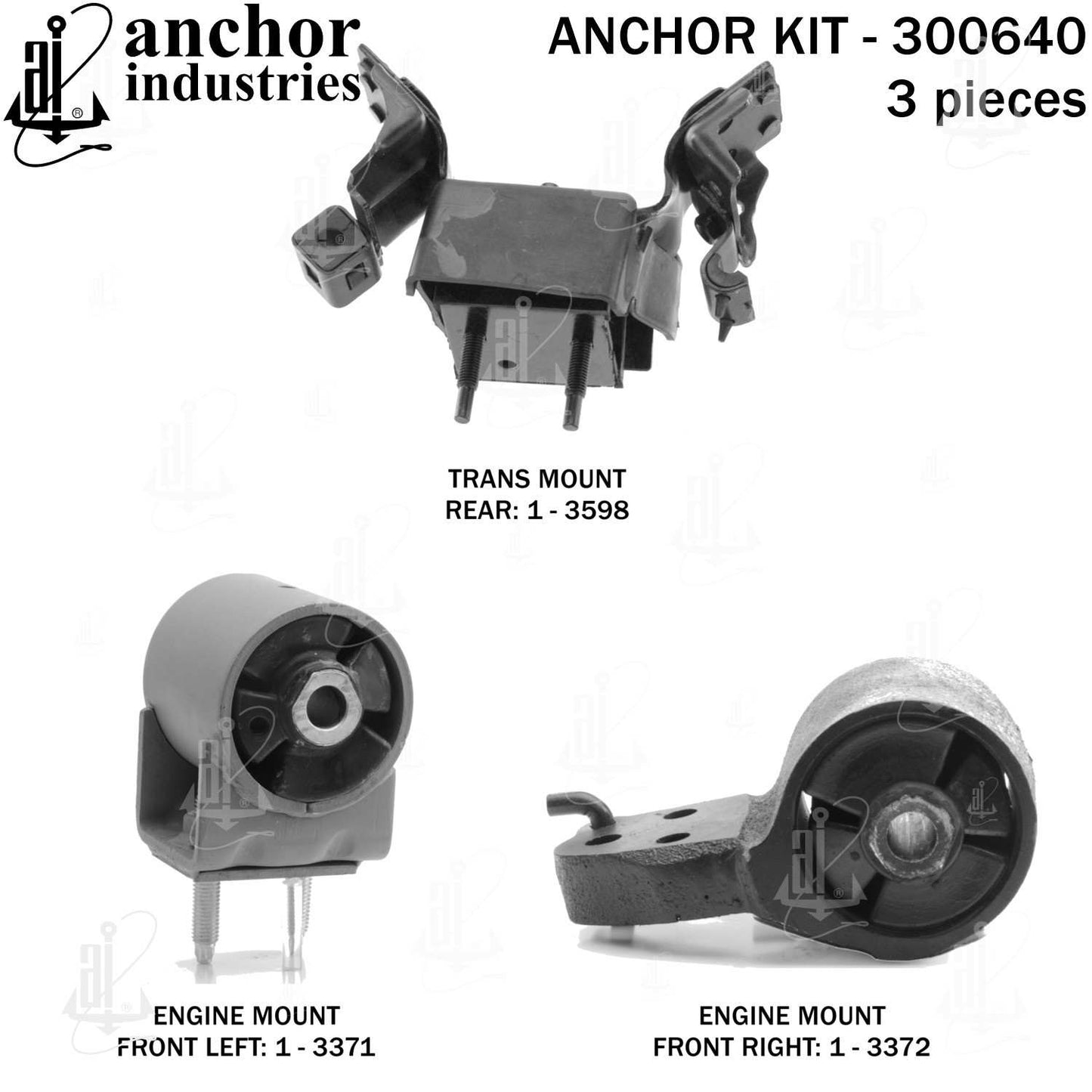 Anchor Engine Mount Kit 300640