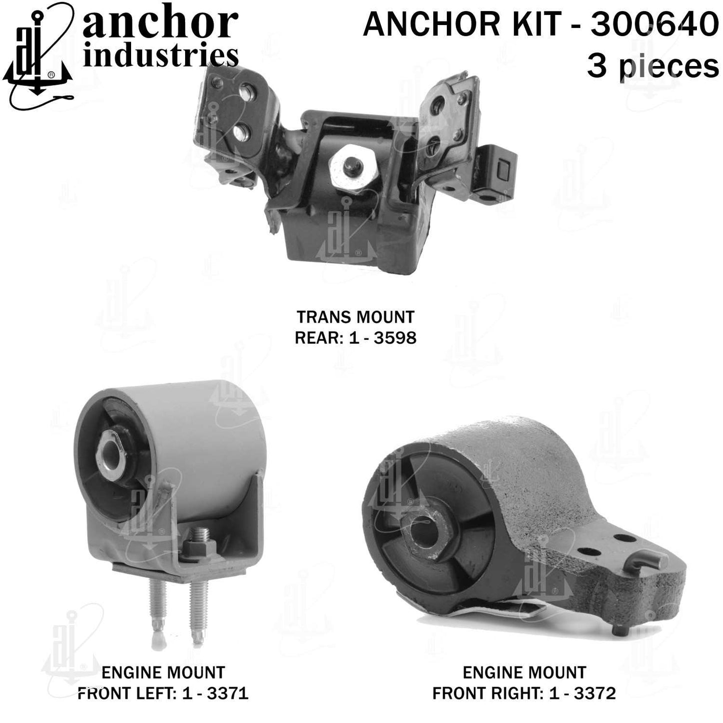 Anchor Engine Mount Kit 300640