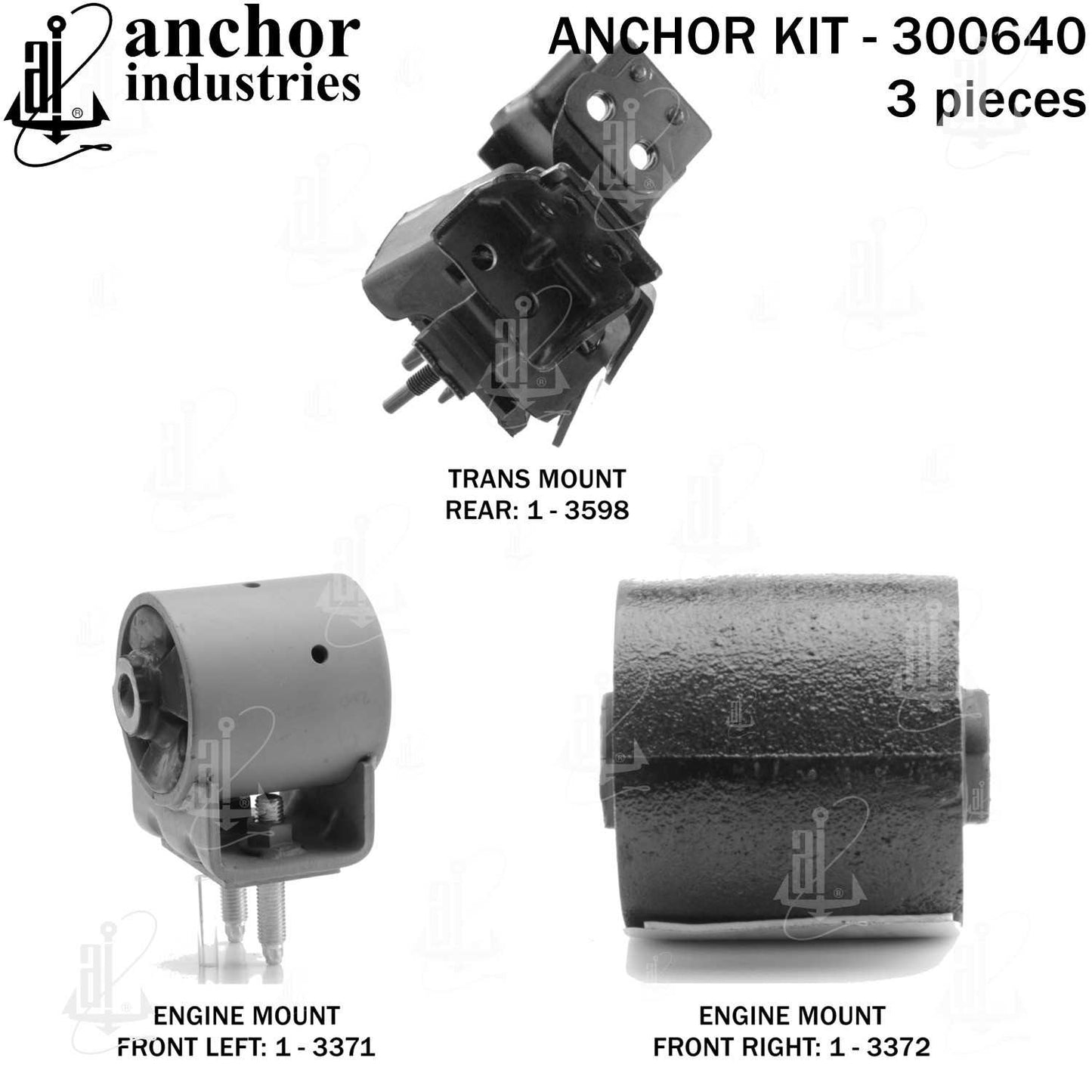 Anchor Engine Mount Kit 300640