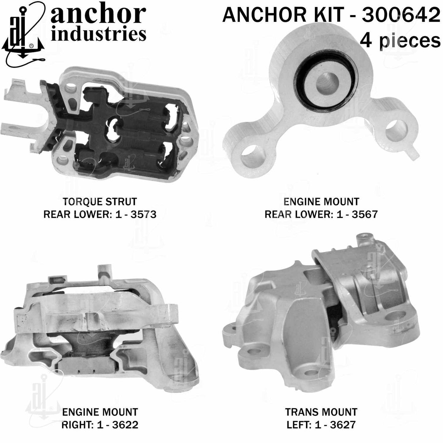 Anchor Engine Mount Kit 300642