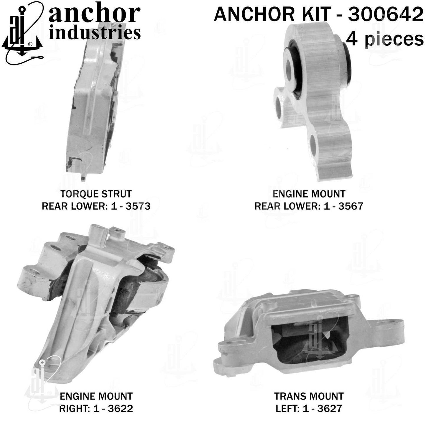 Anchor Engine Mount Kit 300642