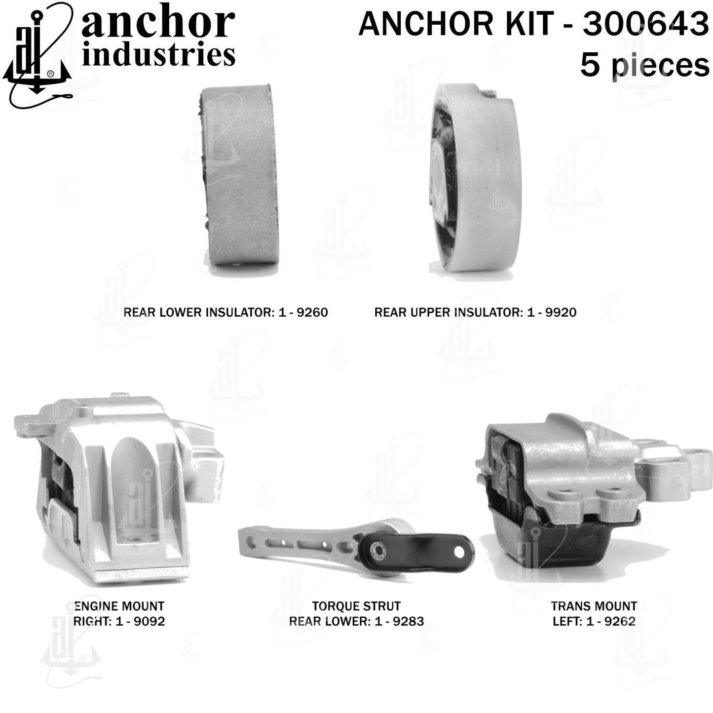 Anchor Engine Mount Kit 300643