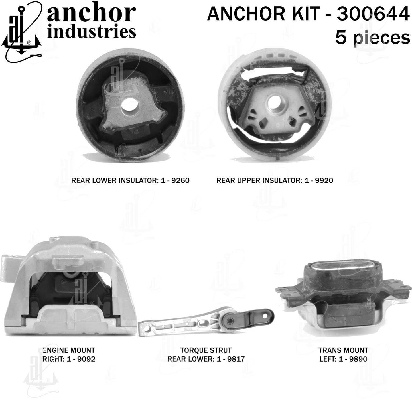 Anchor Engine Mount Kit 300644