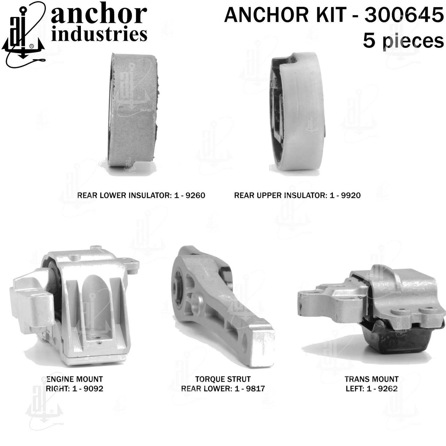 Anchor Engine Mount Kit 300645