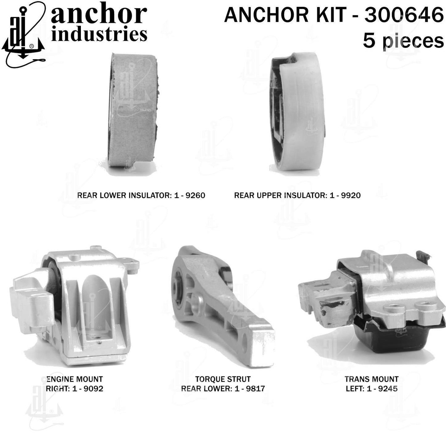 Anchor Engine Mount Kit 300646