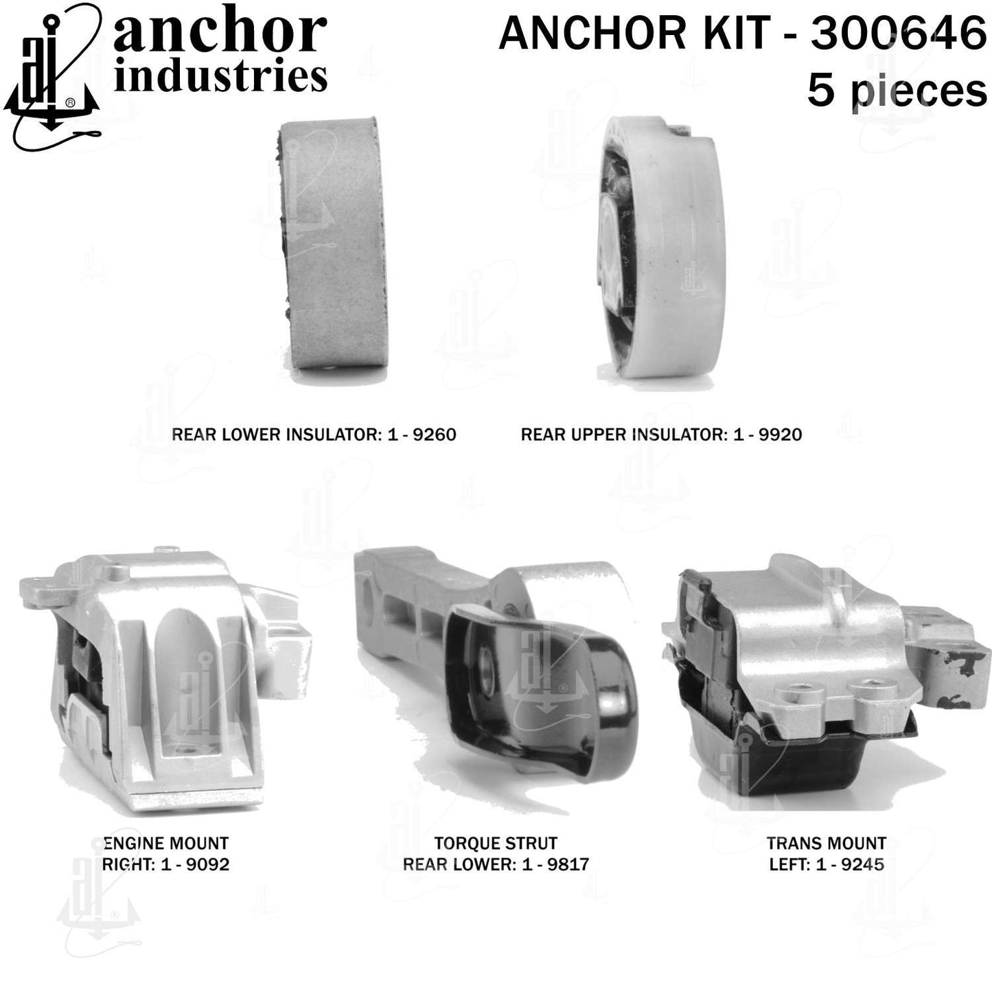 Anchor Engine Mount Kit 300646