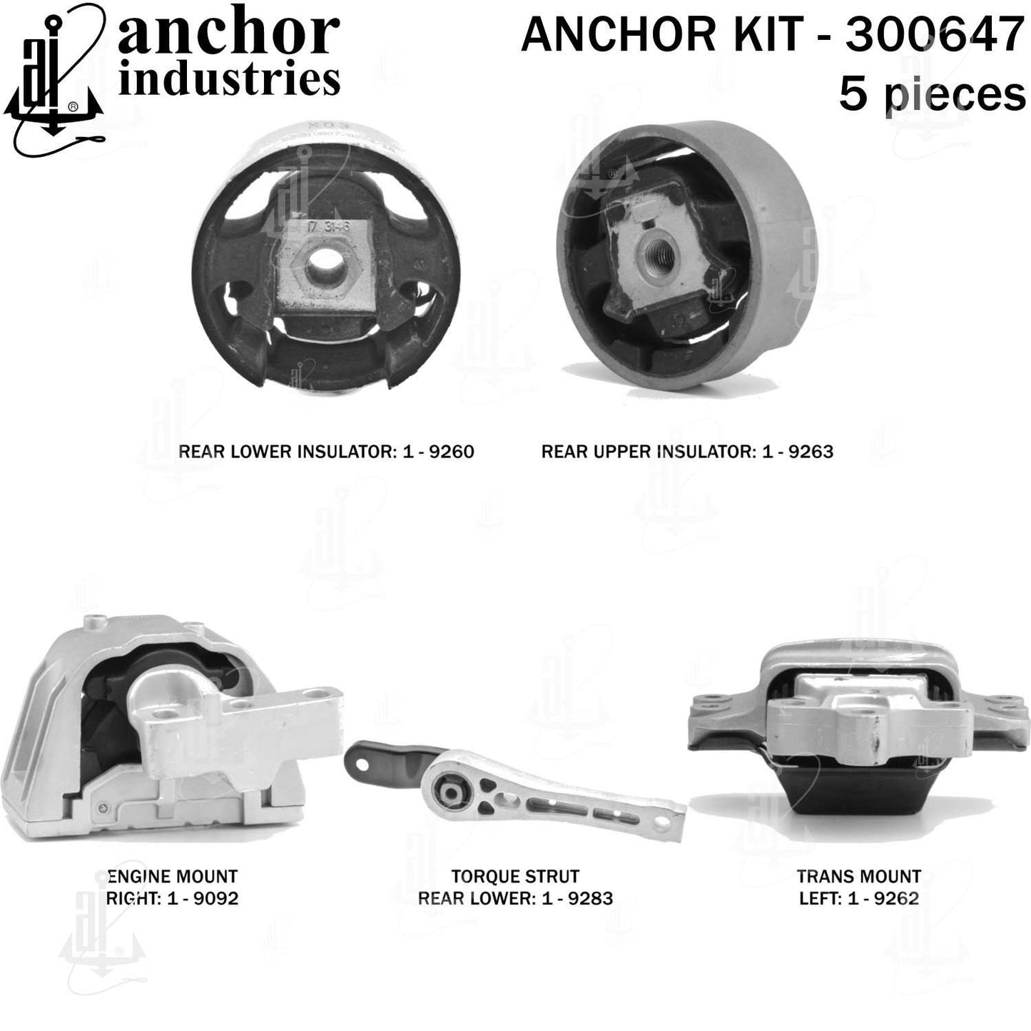 Anchor Engine Mount Kit 300647