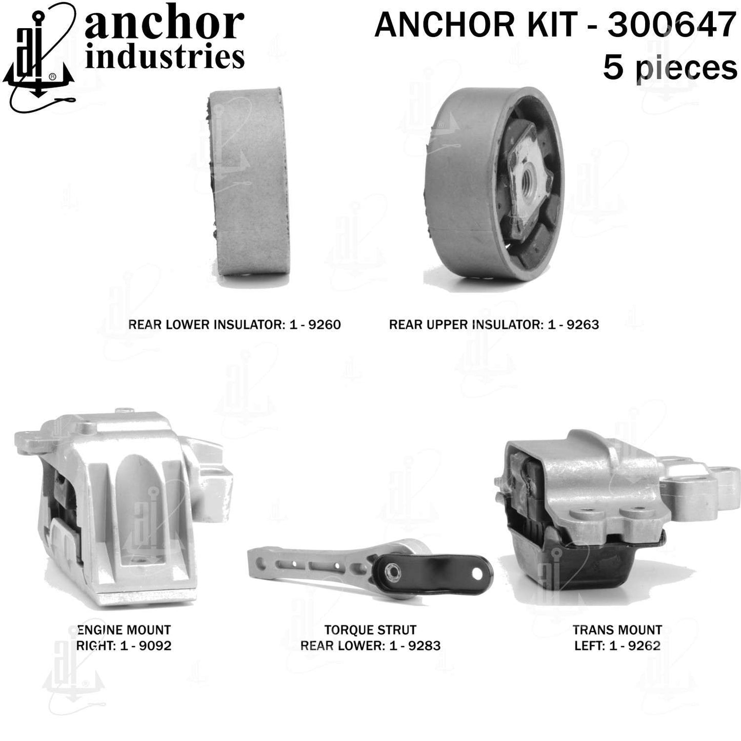 Anchor Engine Mount Kit 300647