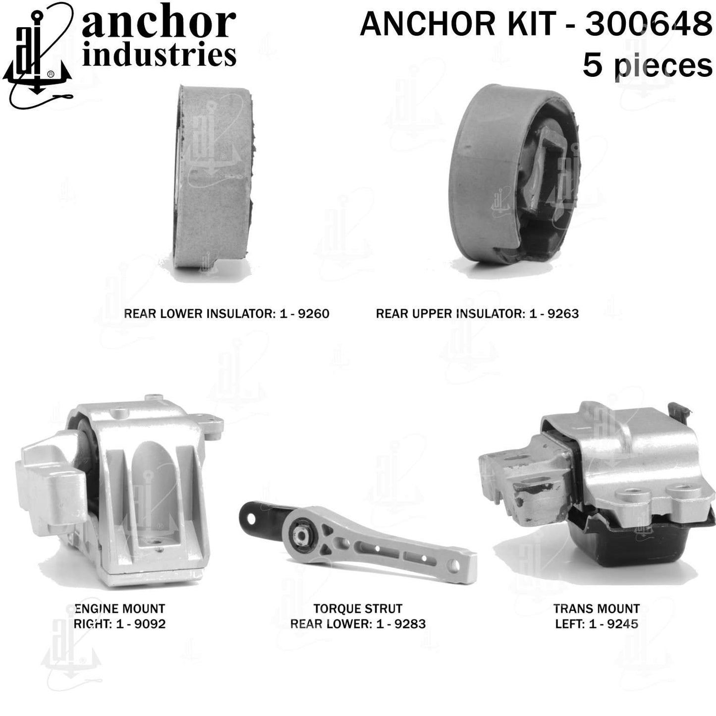 Anchor Engine Mount Kit 300648