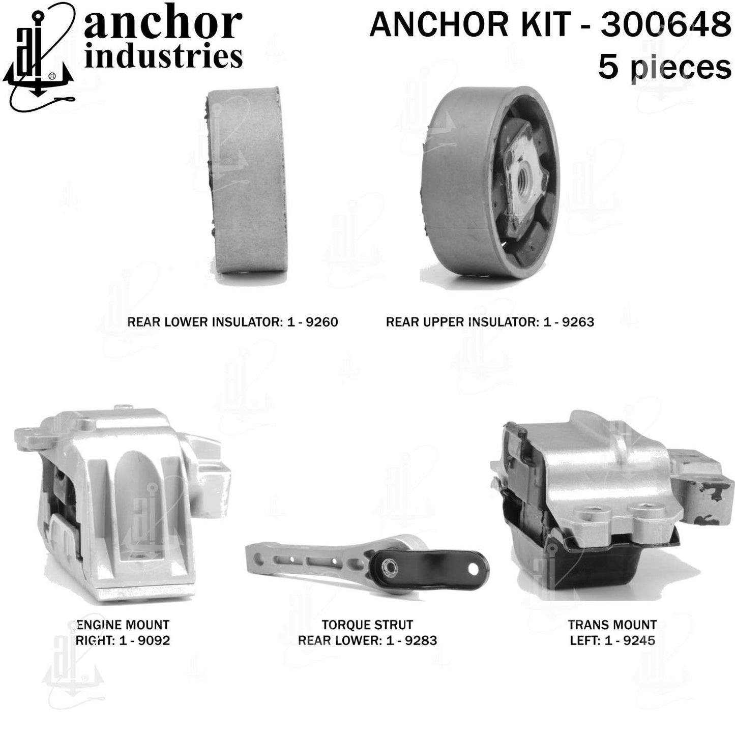 Anchor Engine Mount Kit 300648