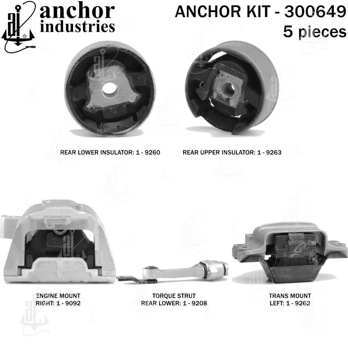 Anchor Engine Mount Kit 300649