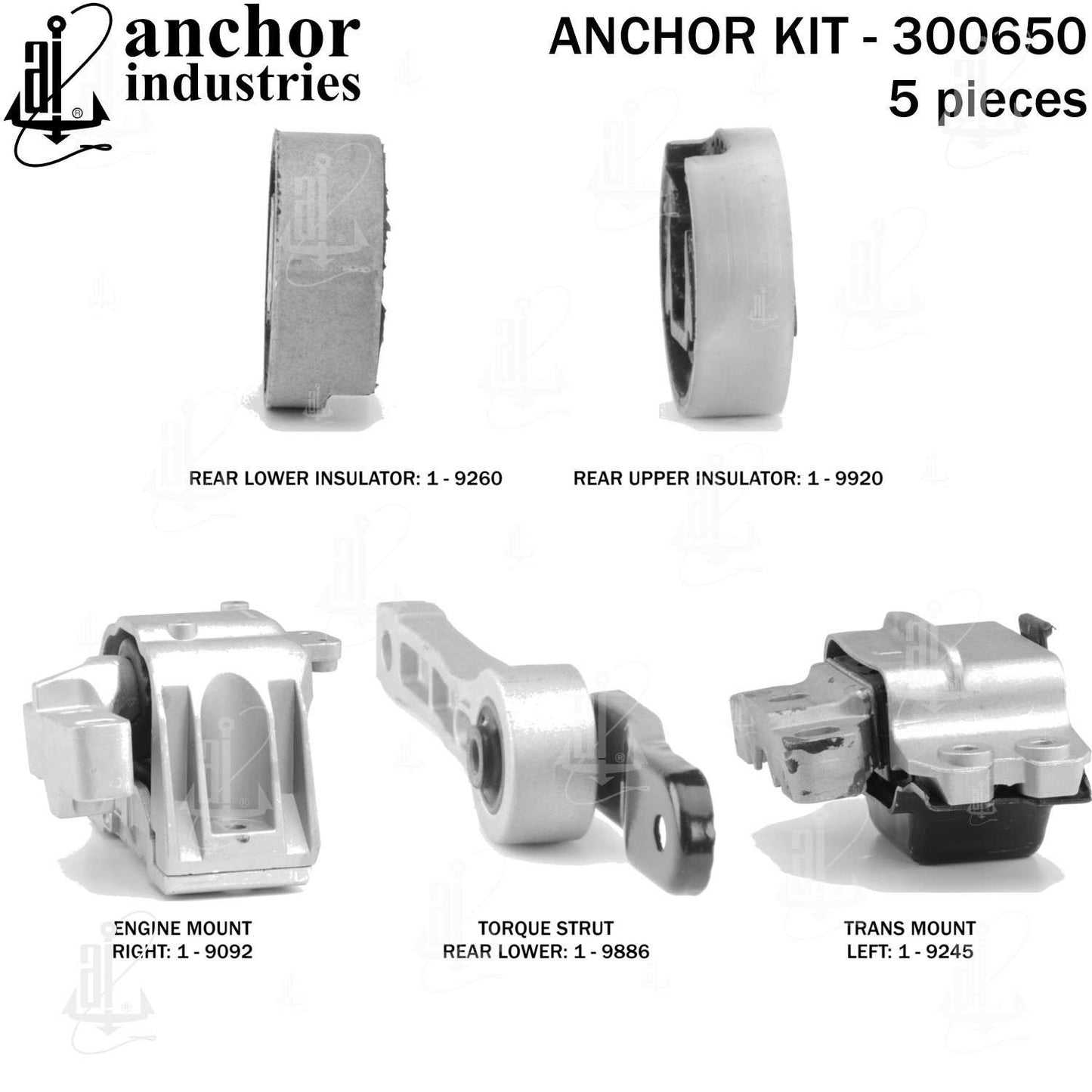 Anchor Engine Mount Kit 300650