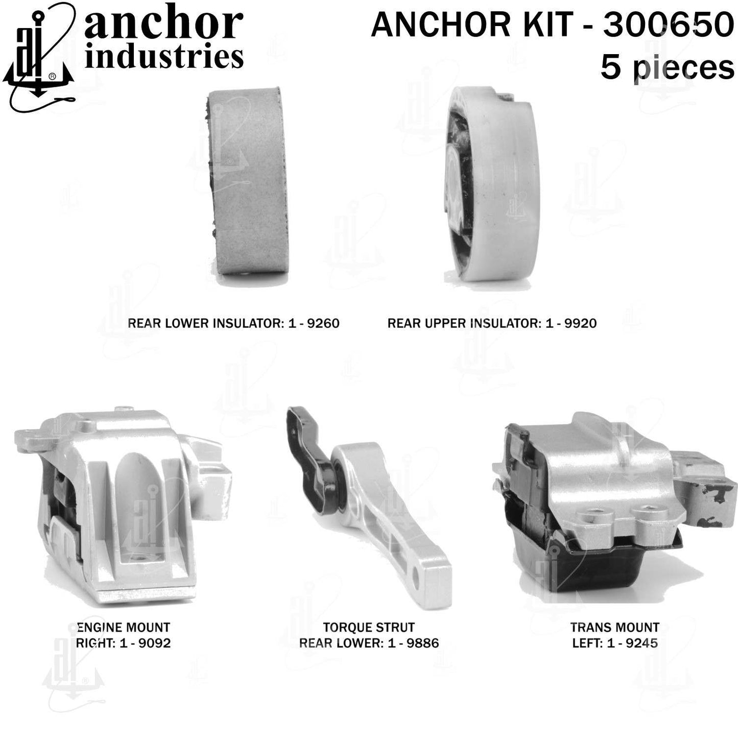Anchor Engine Mount Kit 300650