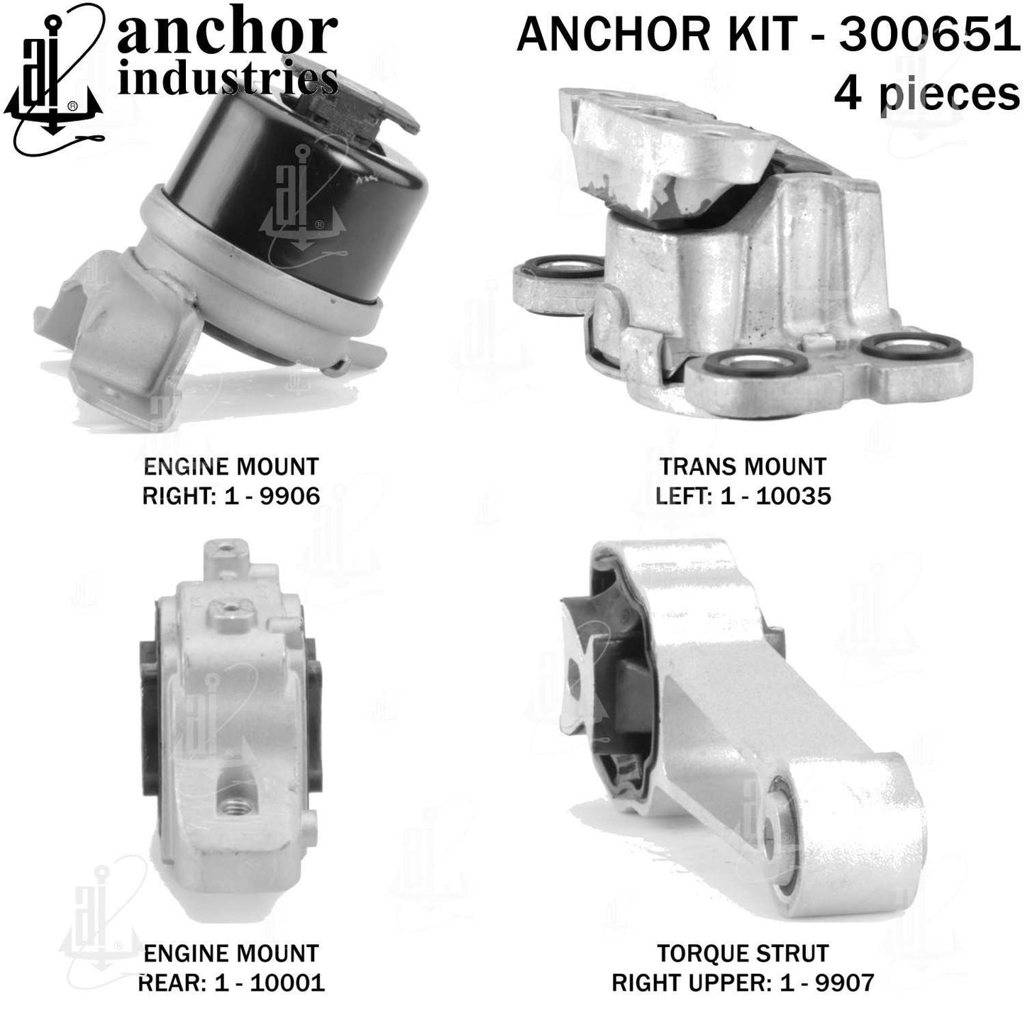 Anchor Engine Mount Kit 300651