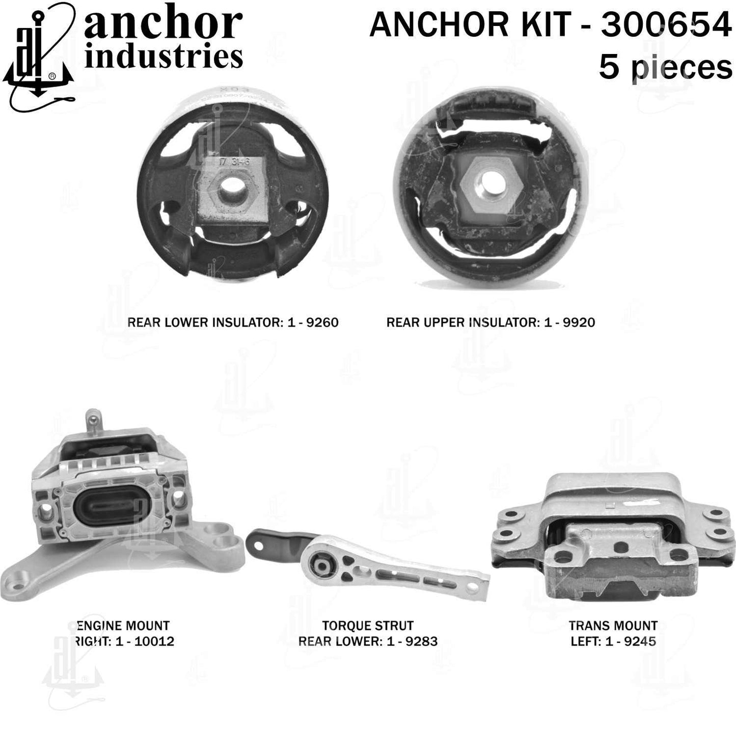 Anchor Engine Mount Kit 300654