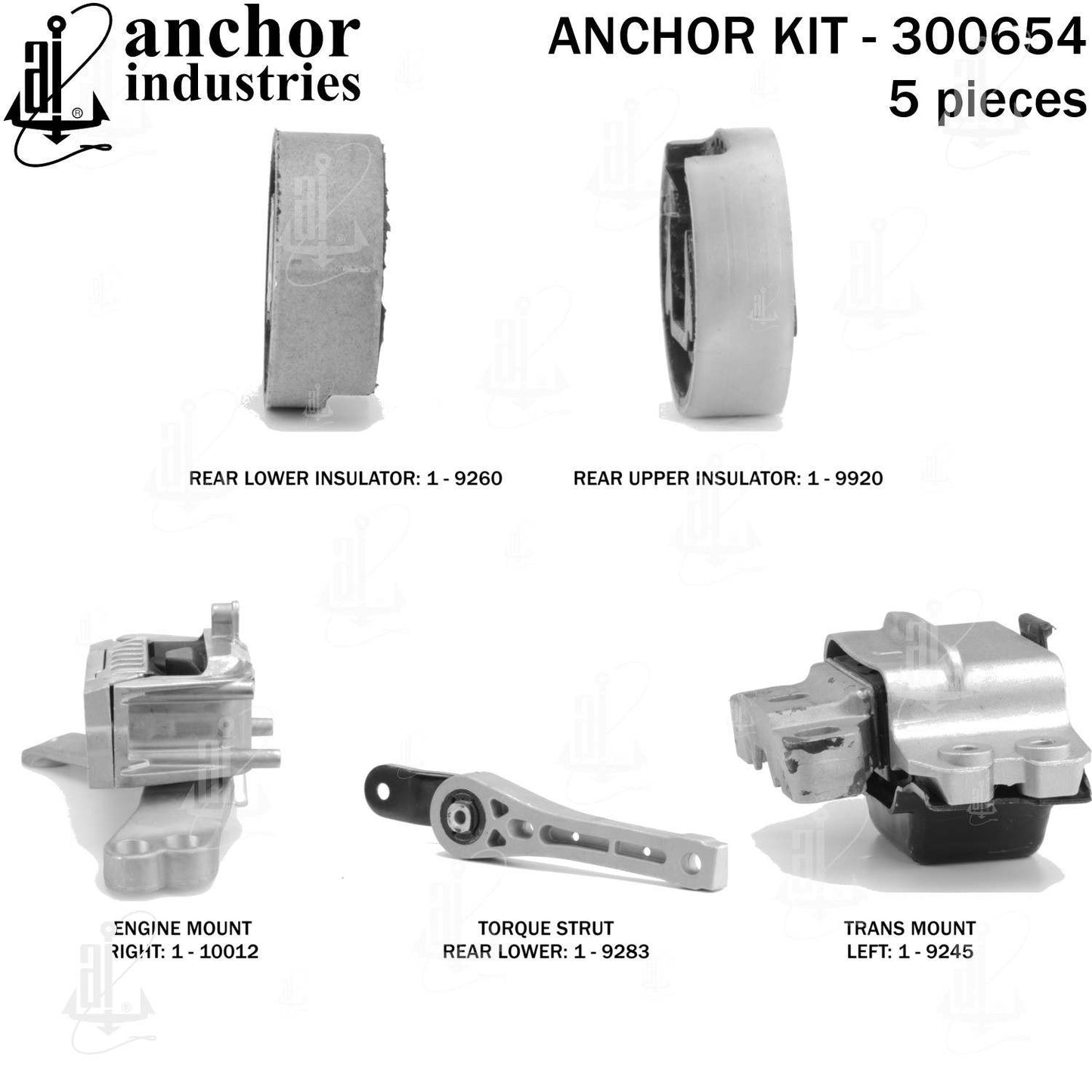 Anchor Engine Mount Kit 300654