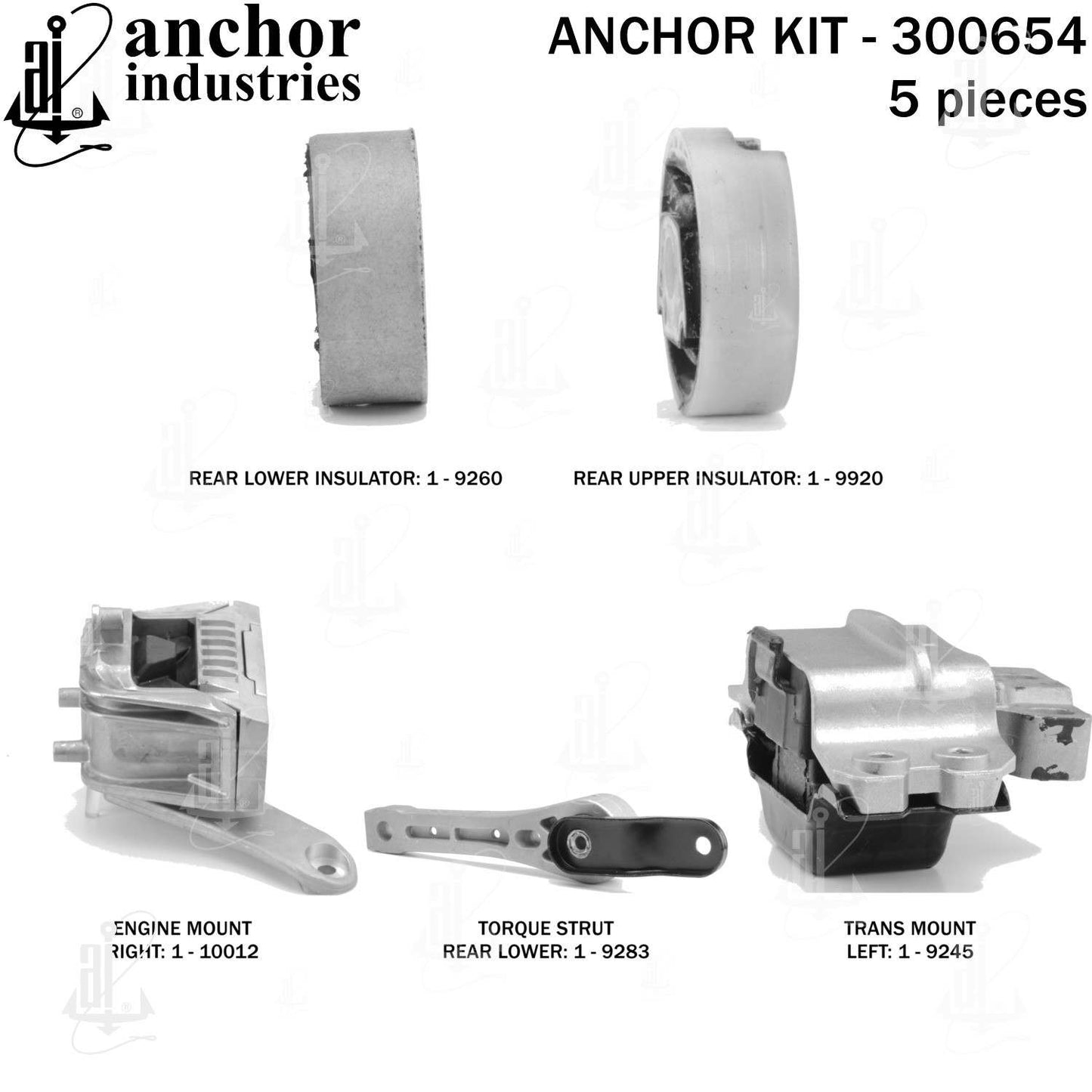 Anchor Engine Mount Kit 300654