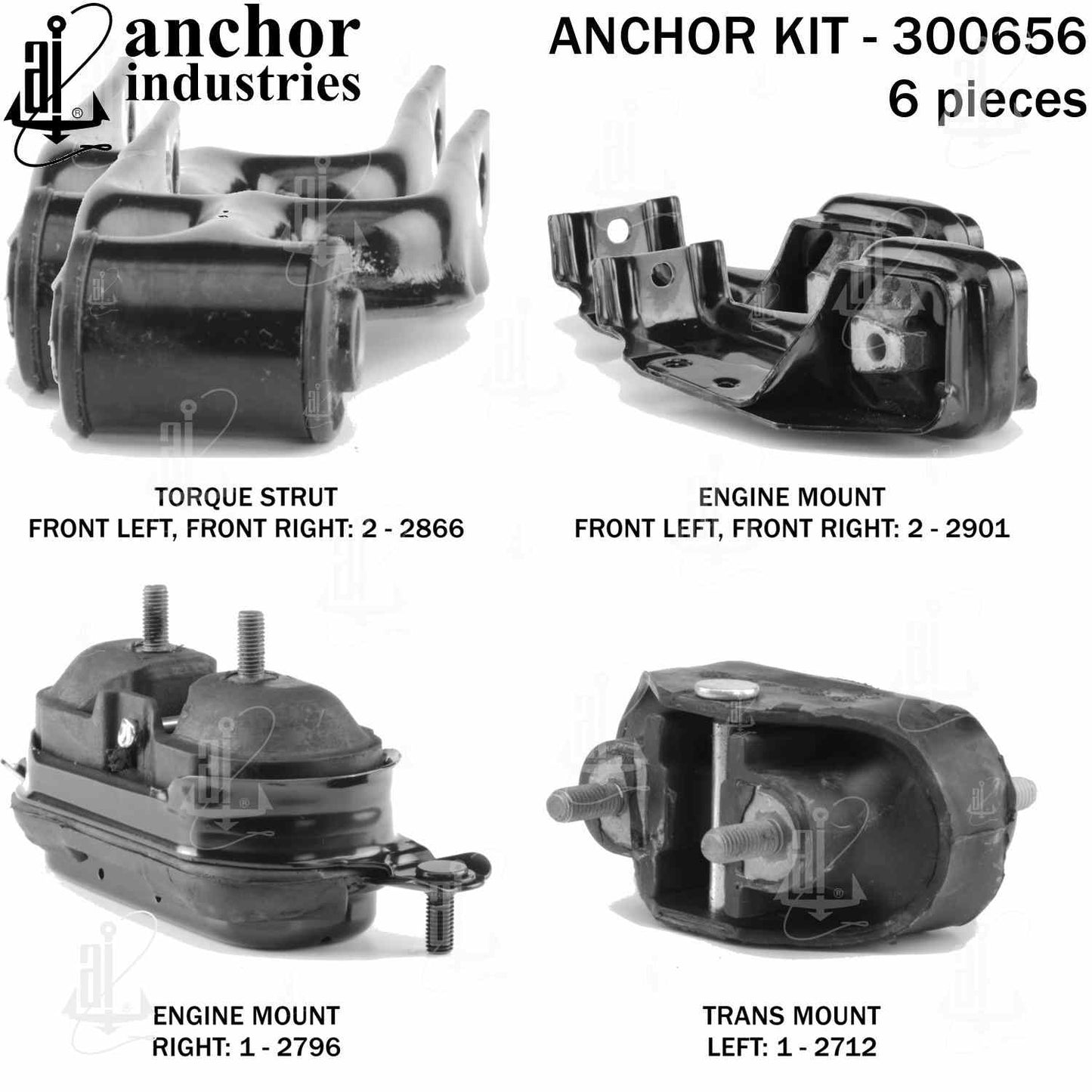 Anchor Engine Mount Kit 300656