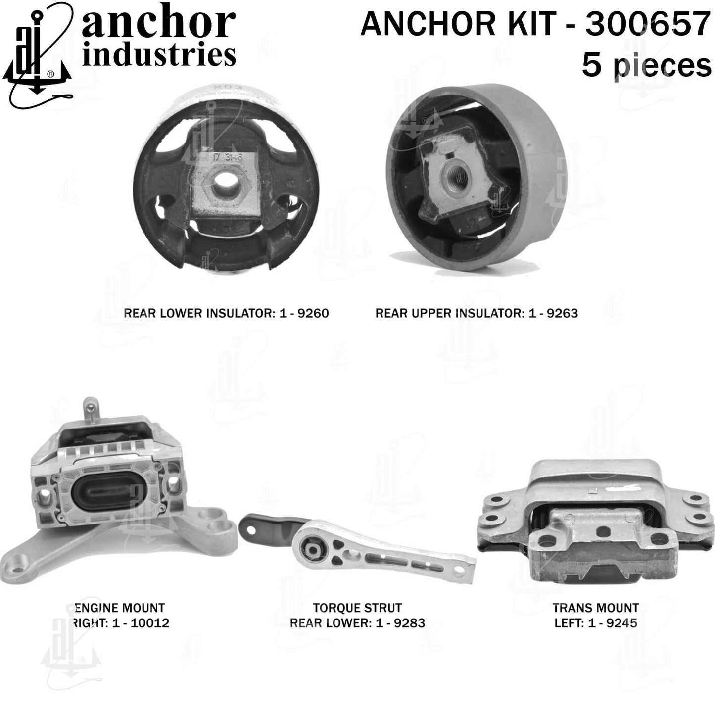 Anchor Engine Mount Kit 300657