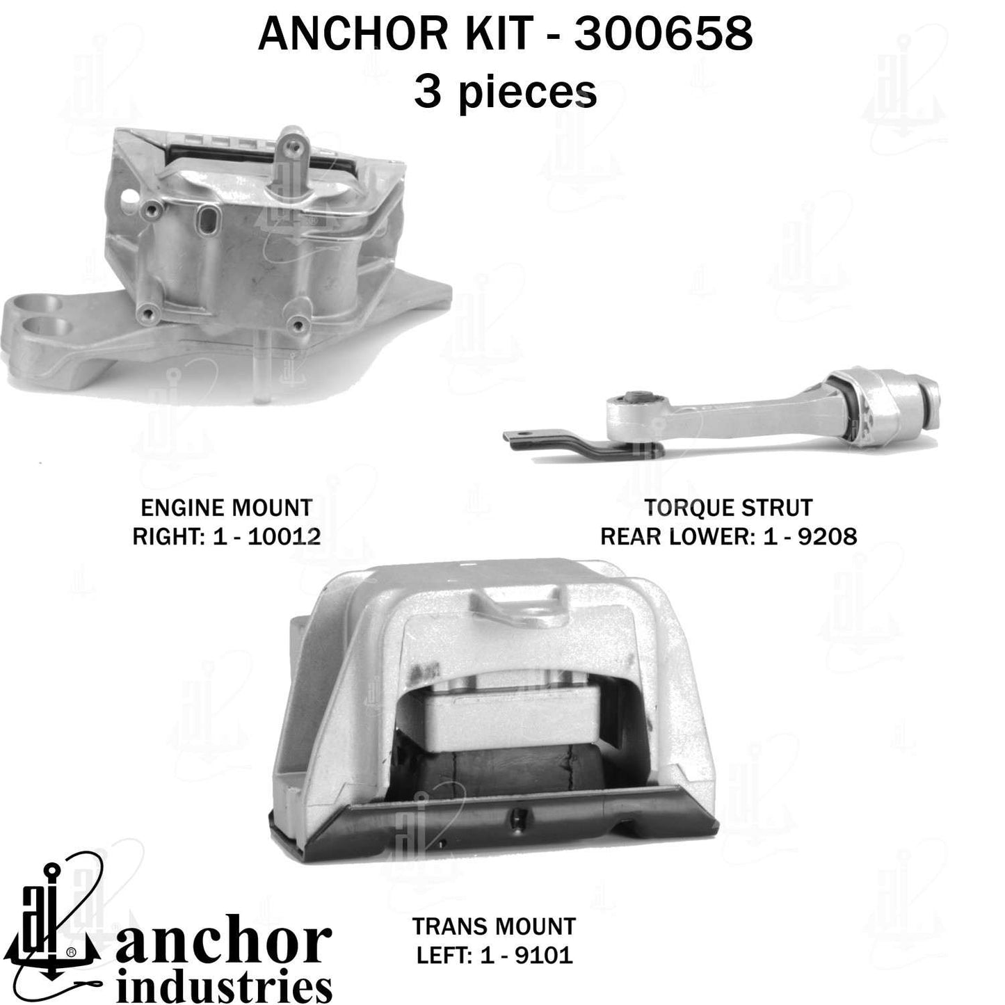 Anchor Engine Mount Kit 300658