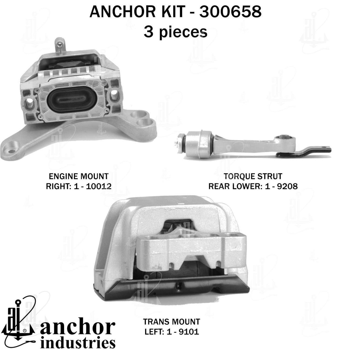 Anchor Engine Mount Kit 300658