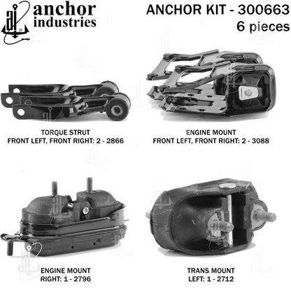 Anchor Engine Mount Kit 300663