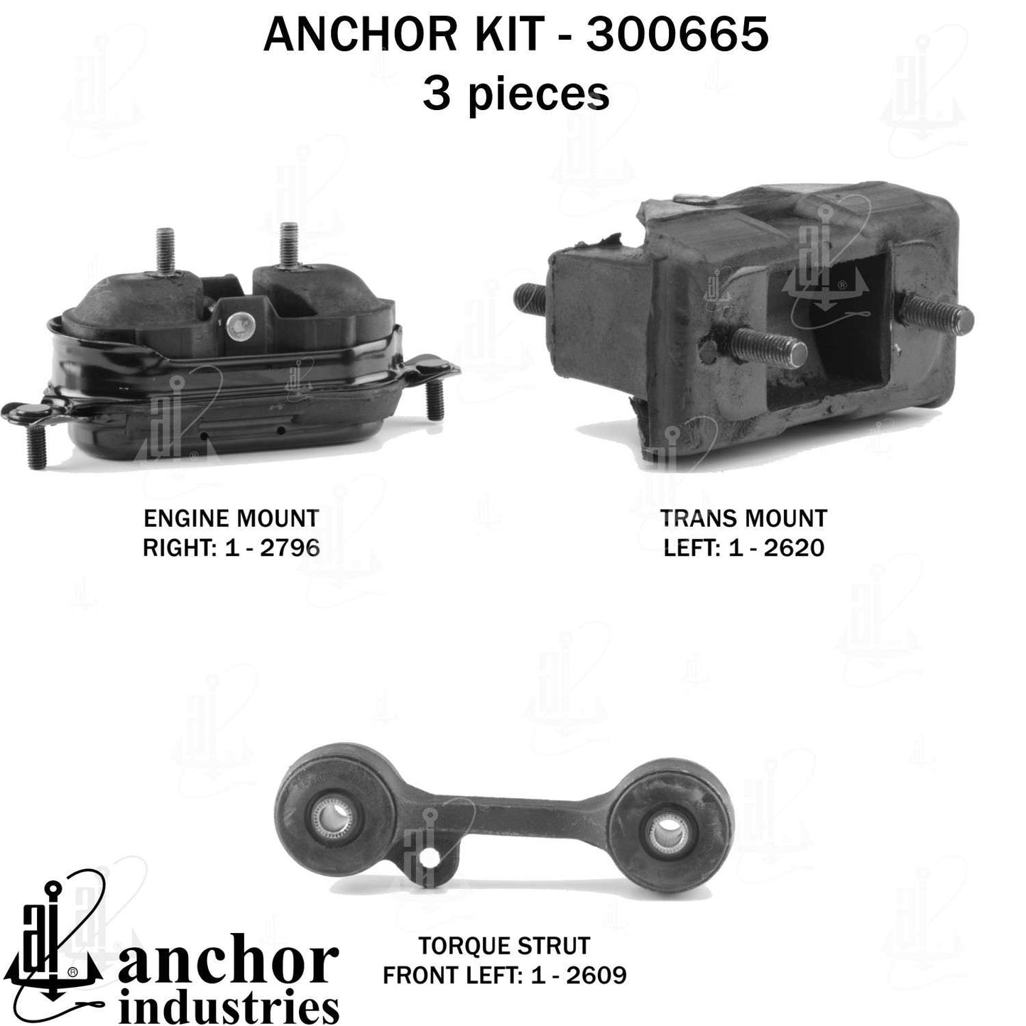 Anchor Engine Mount Kit 300665