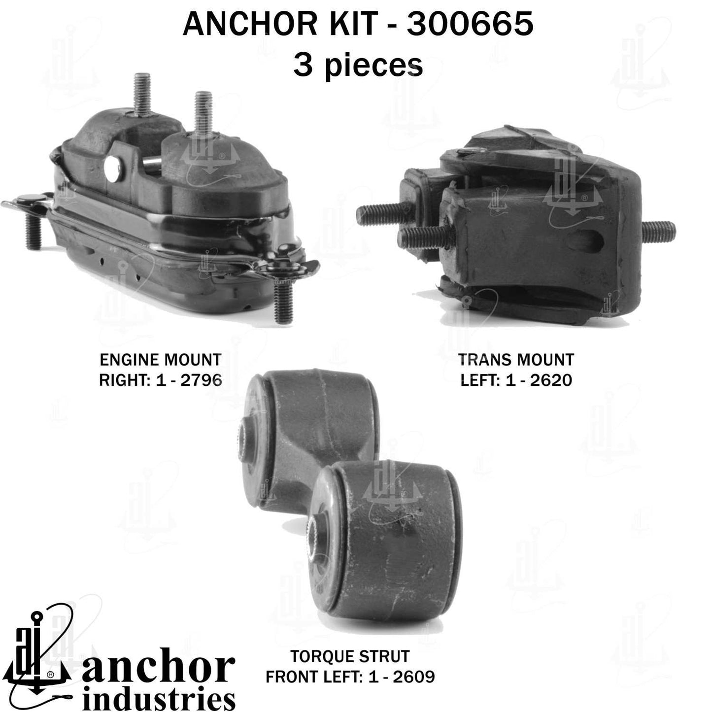 Anchor Engine Mount Kit 300665