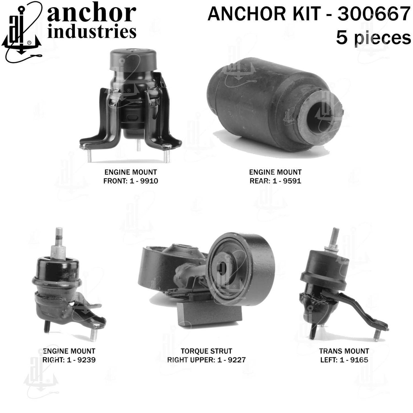 Anchor Engine Mount Kit 300667