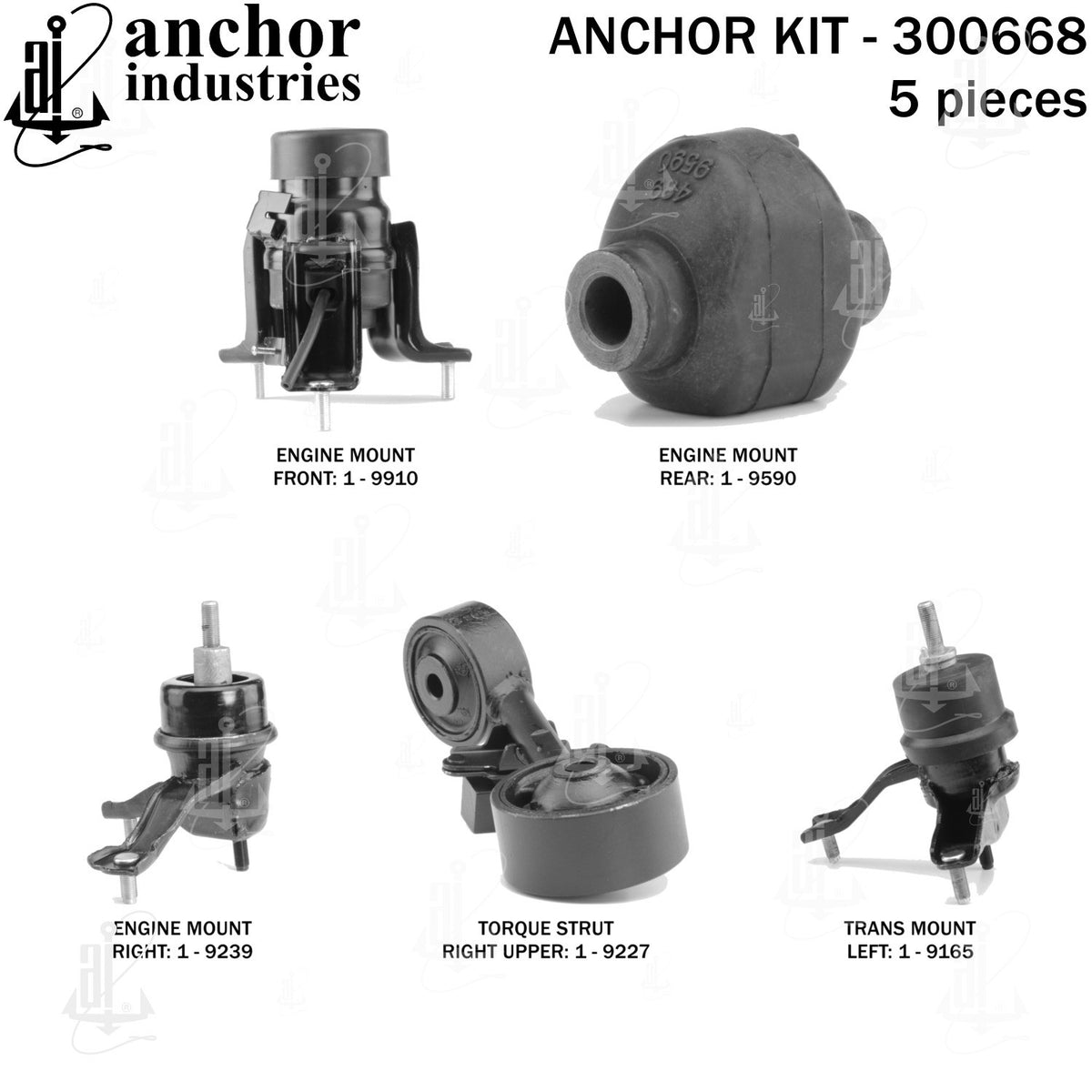 Anchor Engine Mount Kit 300668