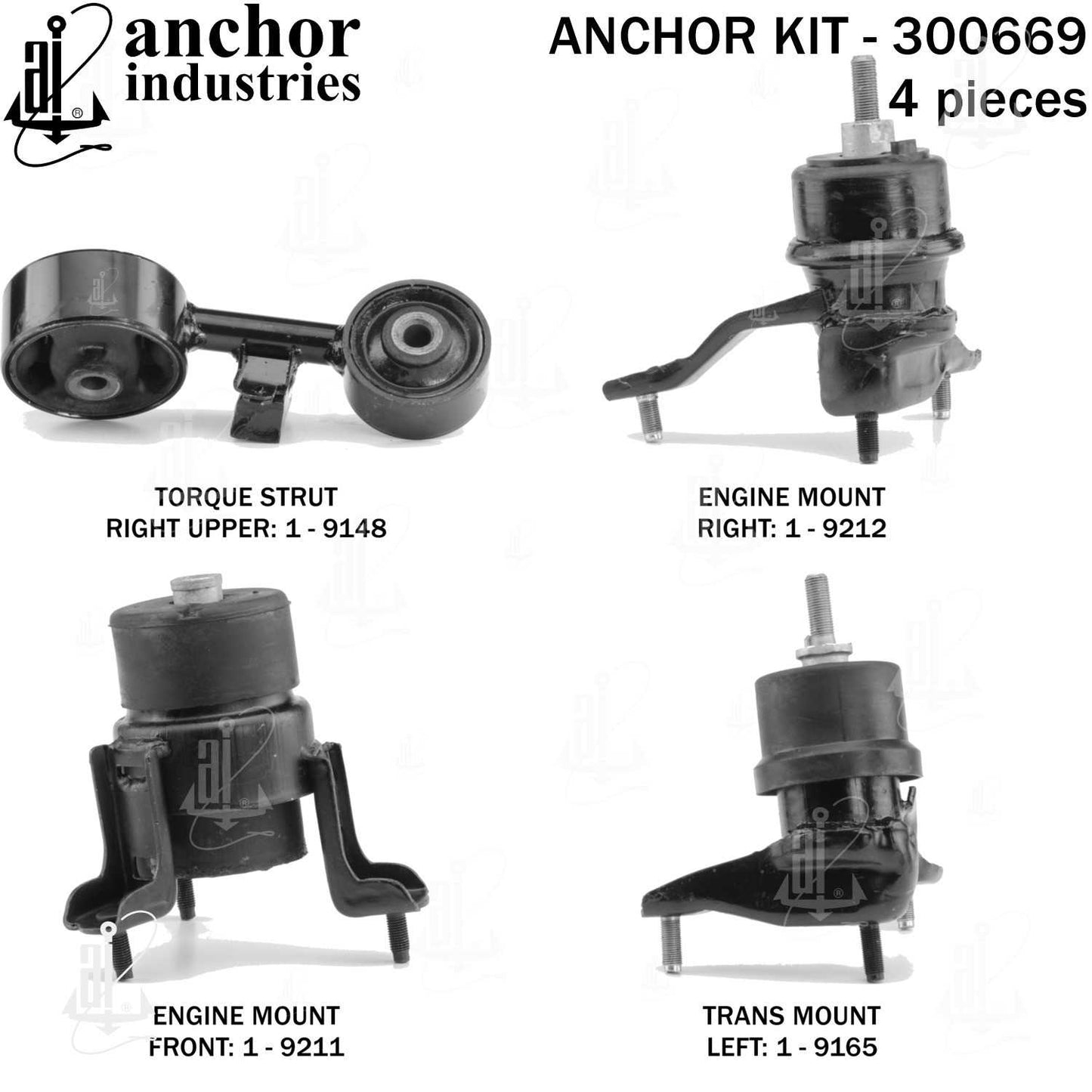Anchor Engine Mount Kit 300669