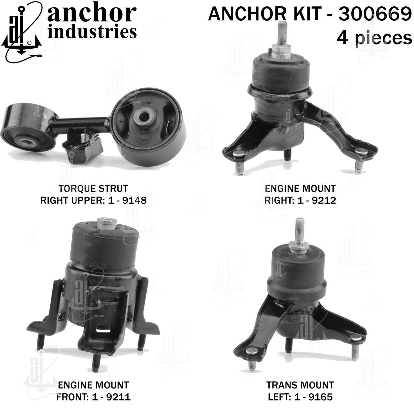 Anchor Engine Mount Kit 300669