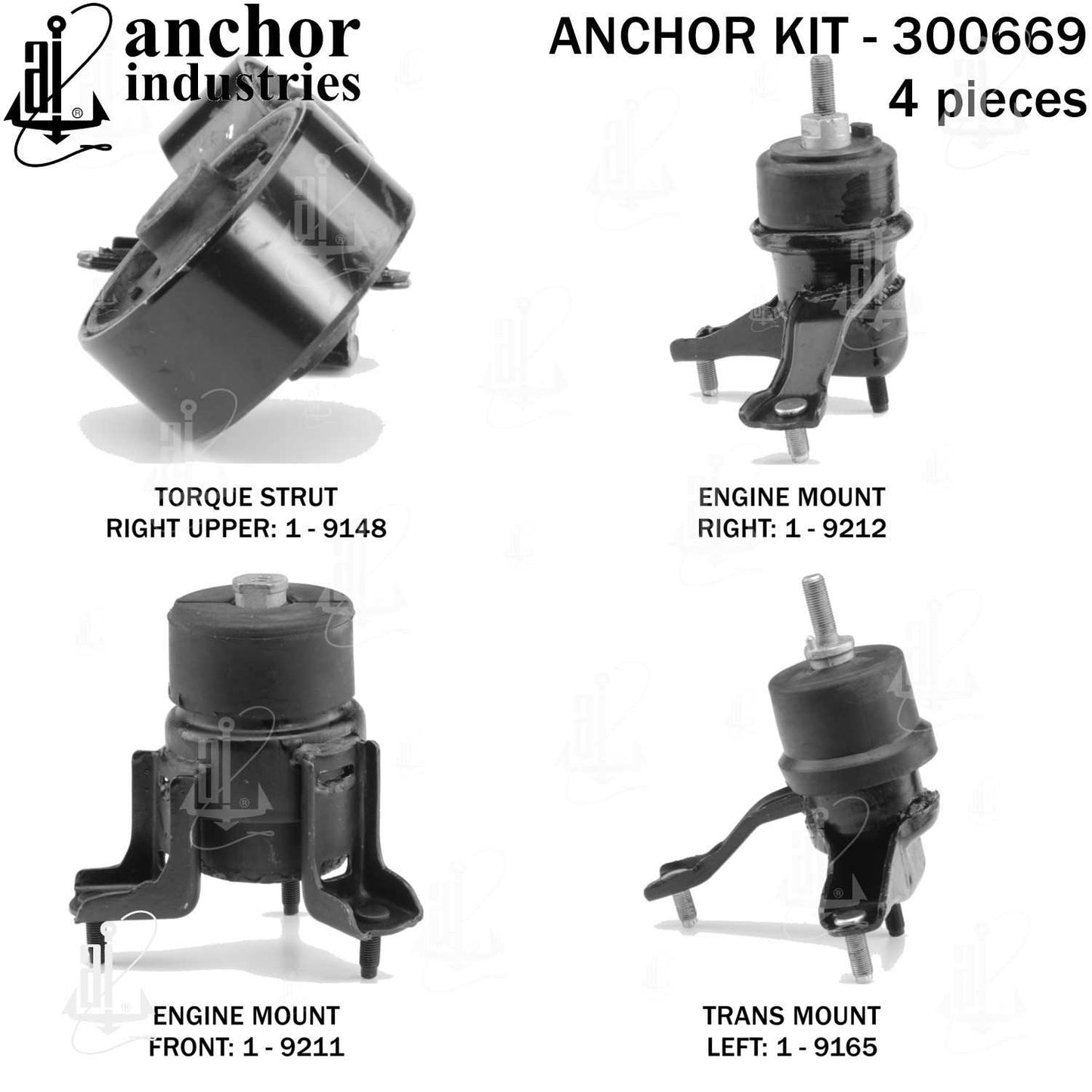 Anchor Engine Mount Kit 300669