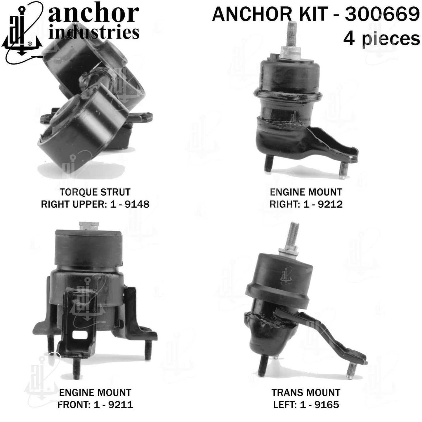 Anchor Engine Mount Kit 300669