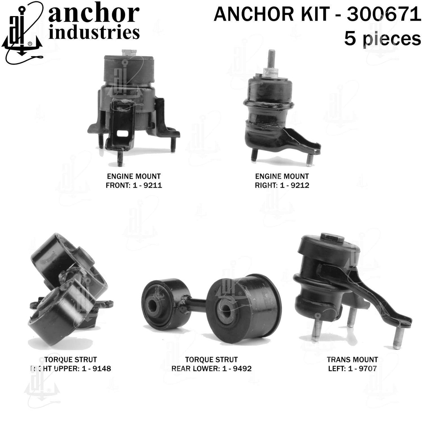 Anchor Engine Mount Kit 300671