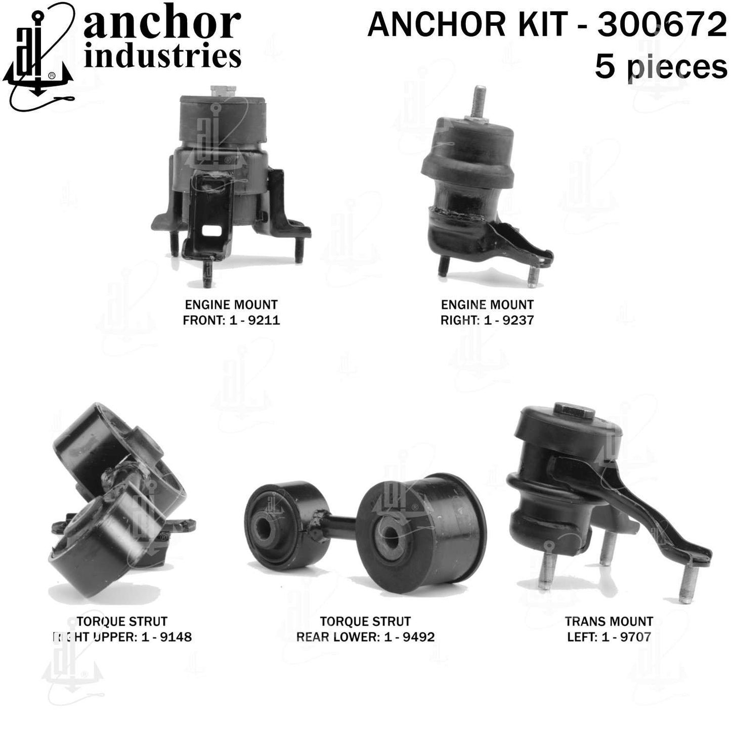 Anchor Engine Mount Kit 300672