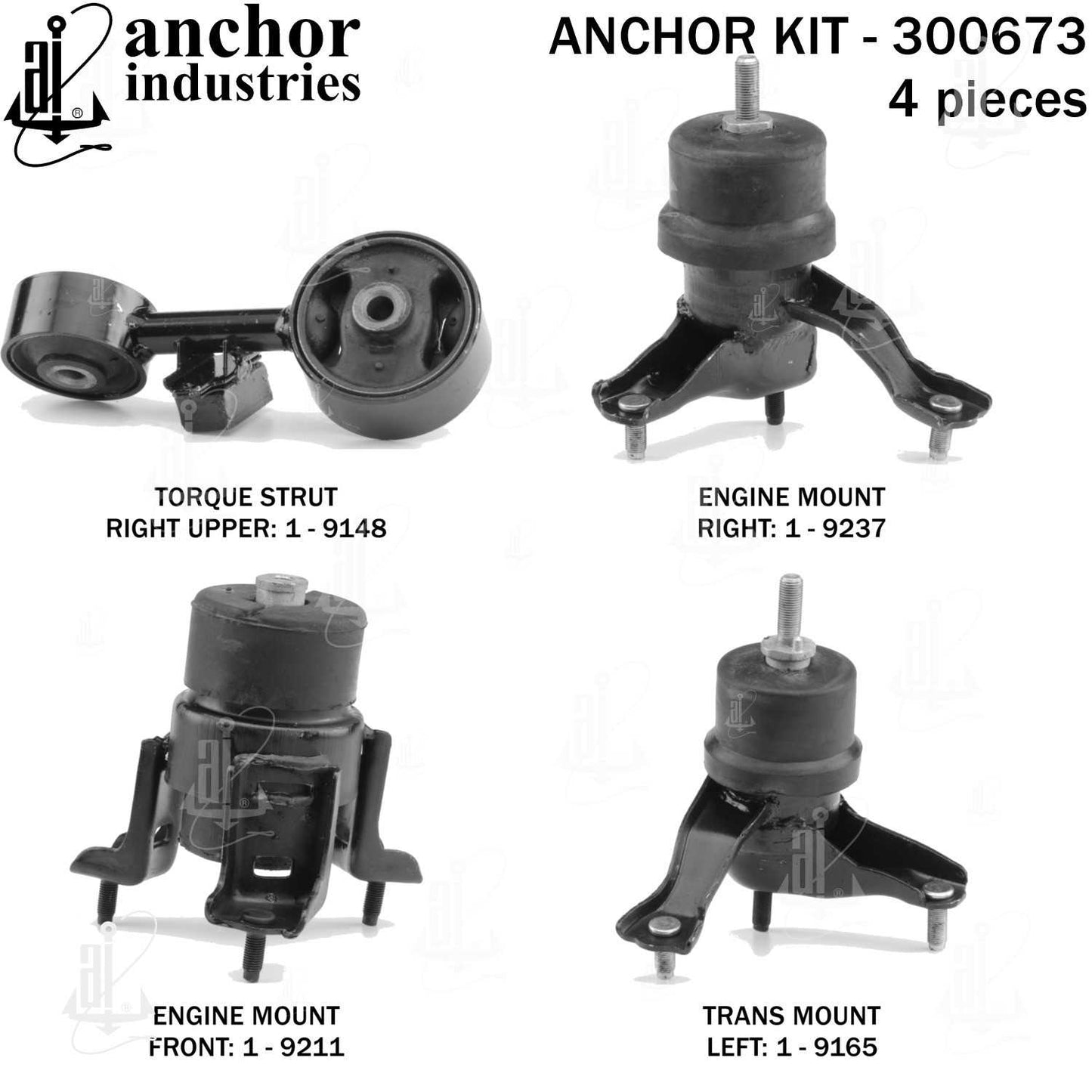 Anchor Engine Mount Kit 300673