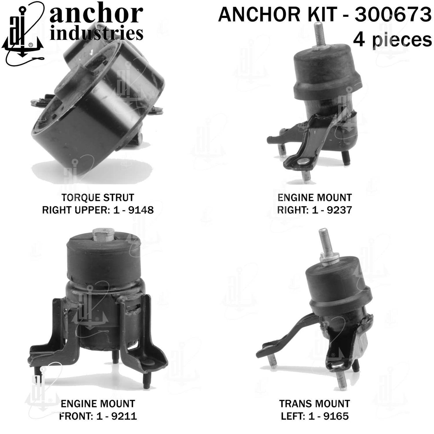 Anchor Engine Mount Kit 300673