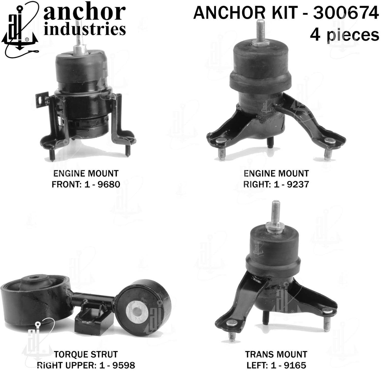 Anchor Engine Mount Kit 300674